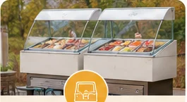 Mobile Eisvitrine von Opa Peters
