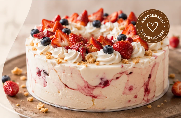 Opa Peters Eistorte mit Beeren